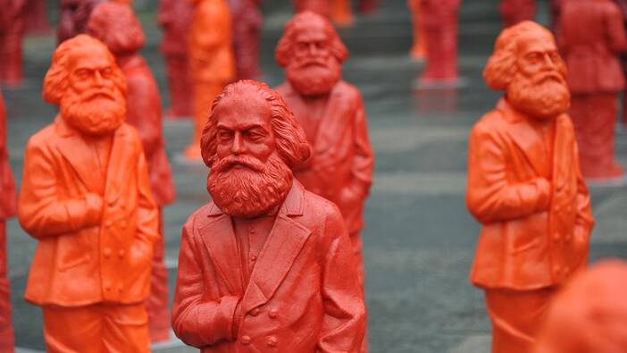 Auf den Schultern von Karl Marx
